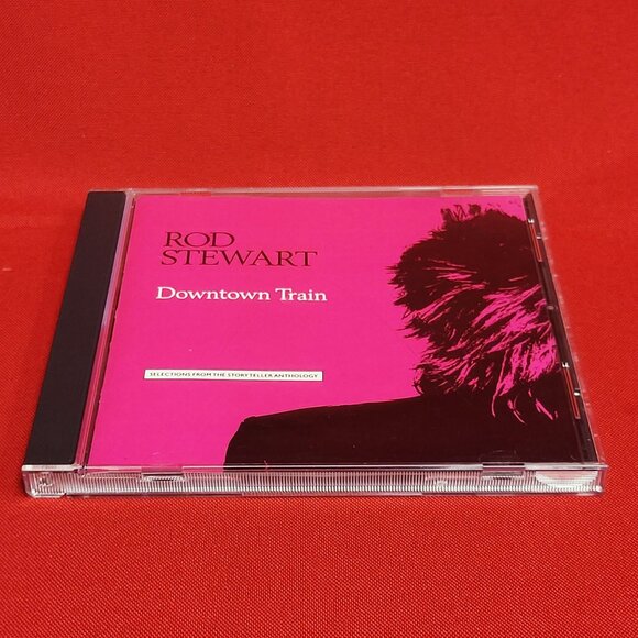 Rod Stewart Downtown Train Selections From The StoryTeller Anthology CD 1990 - Picture 3 of 8